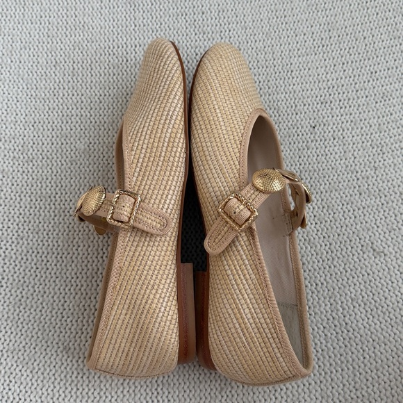 Dolce Vita Relan Raffia Ballet Flats Size 6 - Picture 7 of 7